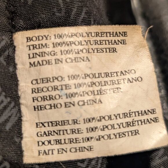 Steve Madden Purse Large Black Crossbody Double Top Handles Zip up Pockets - Picture 6 of 6